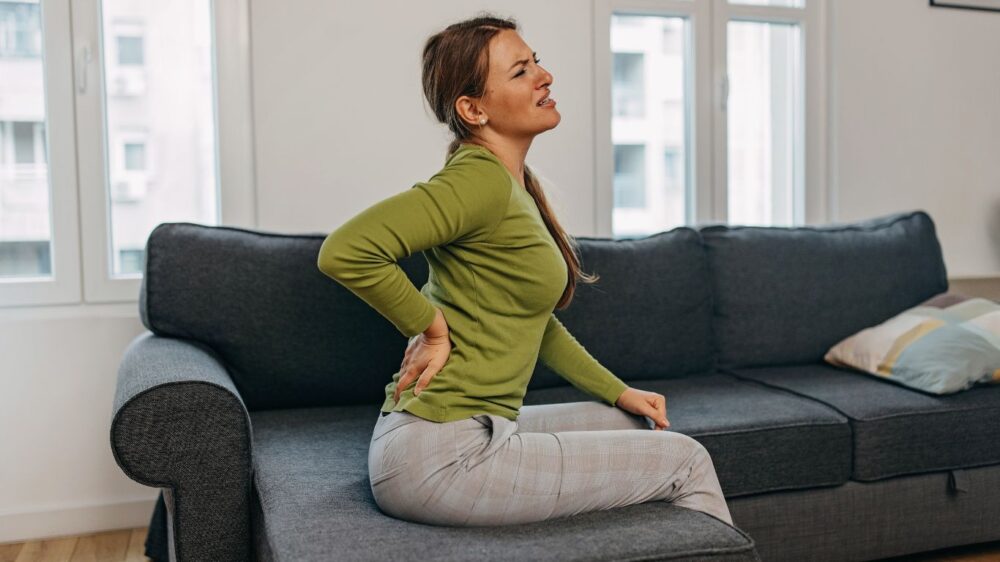 common mistakes that cause back pain - blood flow